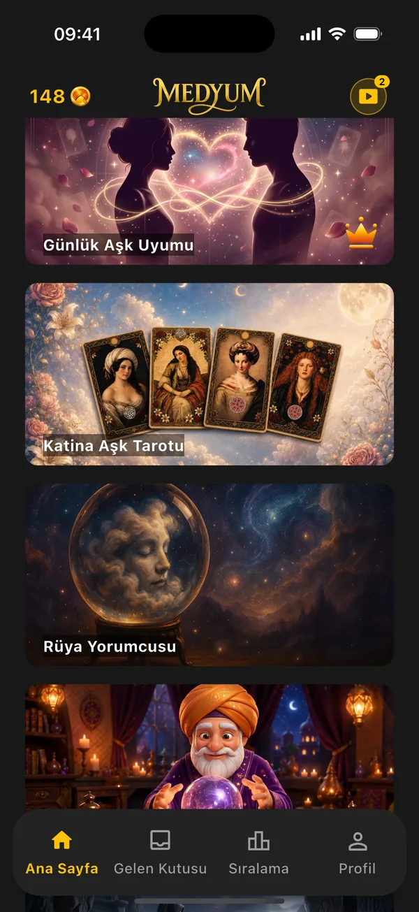 Rüya Yorumcusu, Medyum ile Sohbet ve Ermiş Tarot kartları